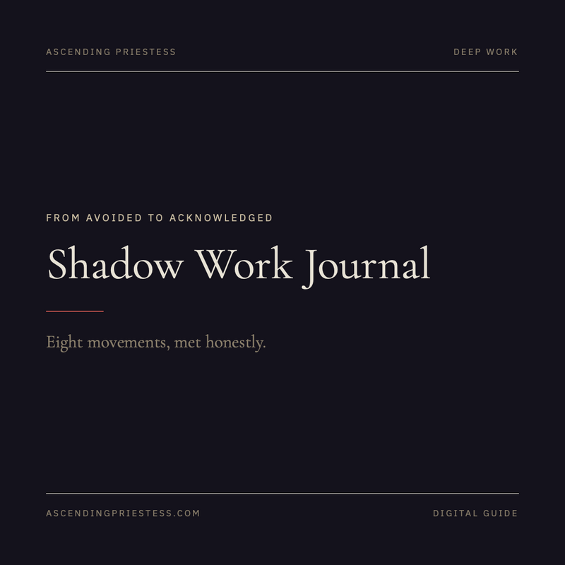 Shadow Work Journal digital download cover